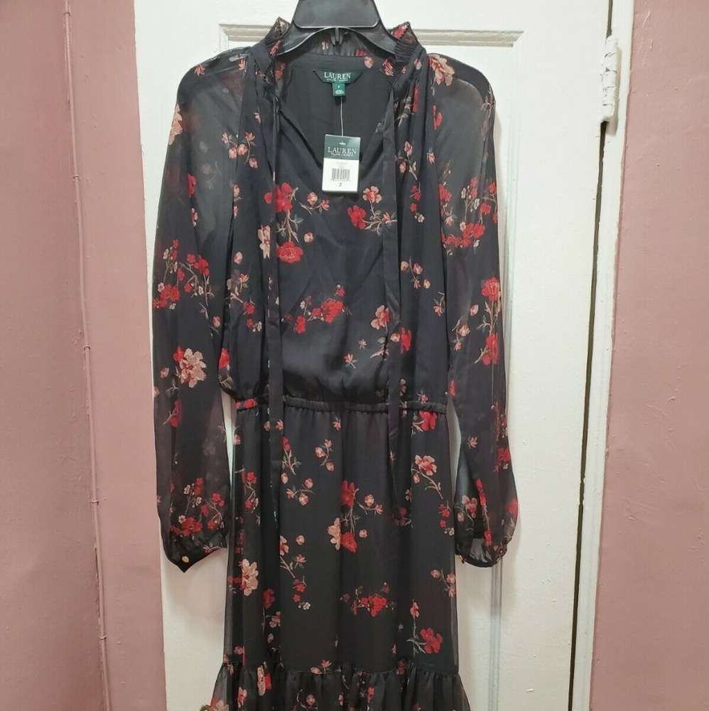 Ralph lauren dress size 2 - Picture 3 of 5